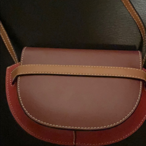 Loewe Mini Gate in soft calfskin(Garnet/pomodoro) - Picture 3 of 4